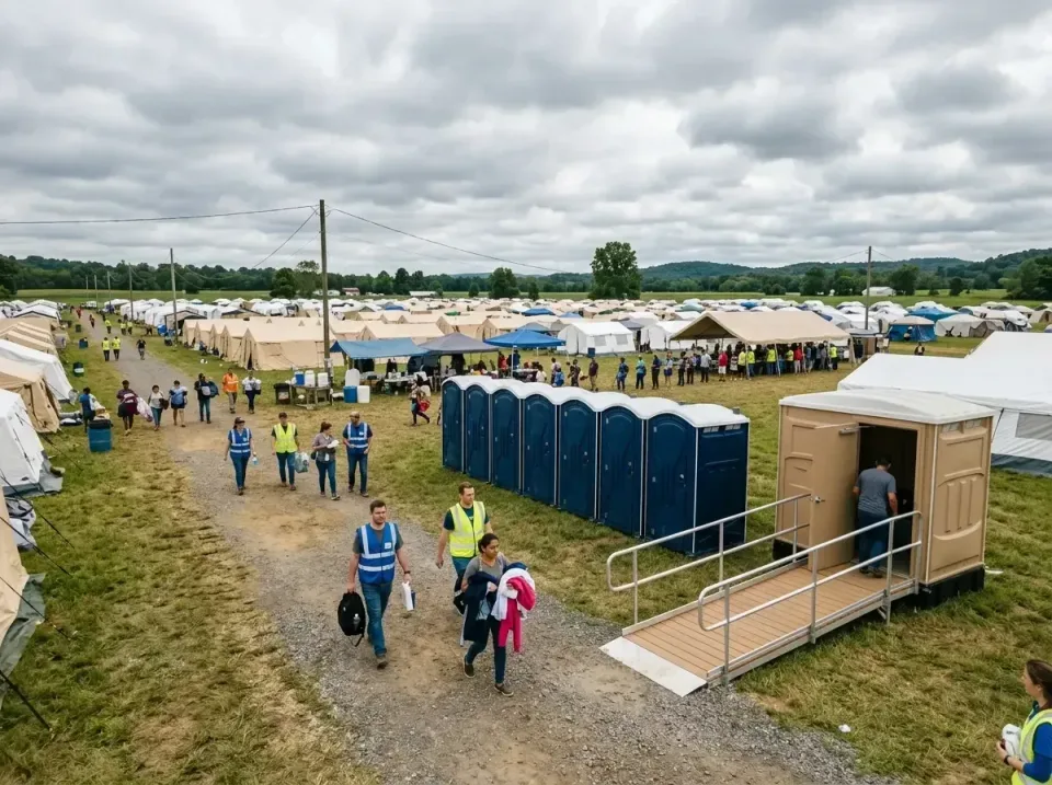 disaster-relief-camp-restrooms-010 — frequently asked questions, Dumpster & Portable Bathrooms Rental in K. I. Sawyer, MI